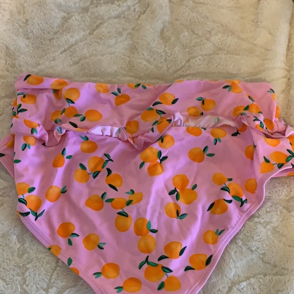 Pink bathing suite with oranges! - Picture 3 of 5